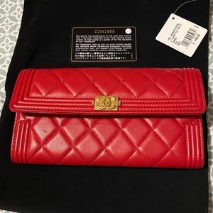 Chanel Boy Wallet
